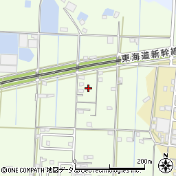 静岡県浜松市中央区篠原町389周辺の地図