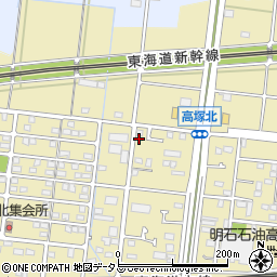 静岡県浜松市中央区高塚町1395周辺の地図