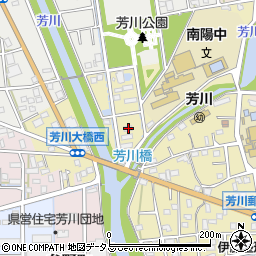 静岡県浜松市中央区芳川町99周辺の地図