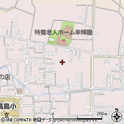 岡山県岡山市中区国府市場周辺の地図