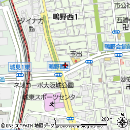 【パーキンソン病専門施設】スーパー・コート大阪城公園周辺の地図