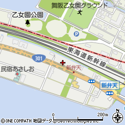 静岡県湖西市新居町新居3389周辺の地図