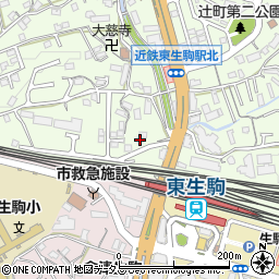 奈良県生駒市辻町768-3周辺の地図