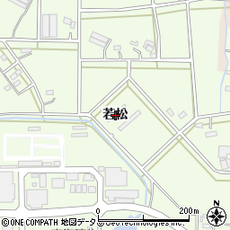 愛知県豊橋市若松町（若松）周辺の地図