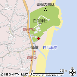 下田市立白浜公民館周辺の地図