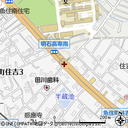 明石高専東周辺の地図