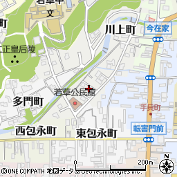 奈良県奈良市川上町578周辺の地図