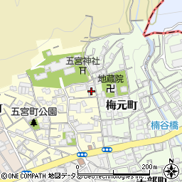 兵庫県神戸市兵庫区五宮町20-4周辺の地図