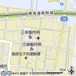 静岡県浜松市中央区高塚町647周辺の地図