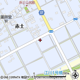 静岡県菊川市赤土564周辺の地図