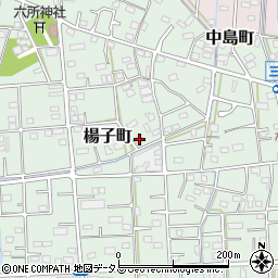 静岡県浜松市中央区楊子町214周辺の地図