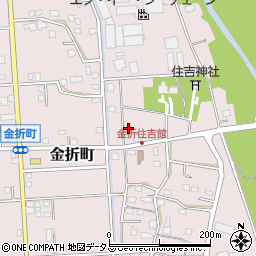 静岡県浜松市中央区金折町1005周辺の地図
