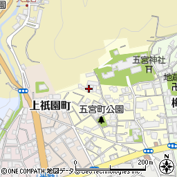 兵庫県神戸市兵庫区五宮町23-12周辺の地図