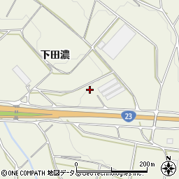 愛知県豊橋市小島町下田濃周辺の地図