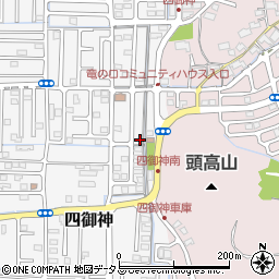 岡山県岡山市中区四御神208-13周辺の地図