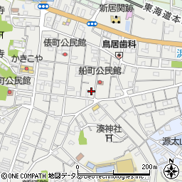 静岡県湖西市新居町新居1011周辺の地図