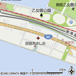 静岡県湖西市新居町新居3393周辺の地図