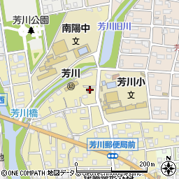 芳川郵便局 ＡＴＭ周辺の地図