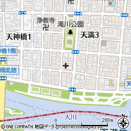 大阪府大阪市北区天満4丁目6-6周辺の地図