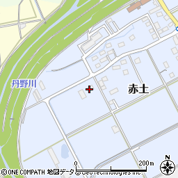 静岡県菊川市赤土1661-1周辺の地図
