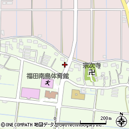静岡県磐田市南島361周辺の地図