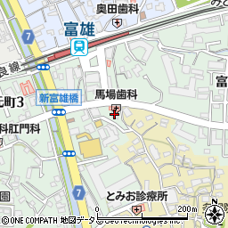 シティホームズ富雄駅前周辺の地図