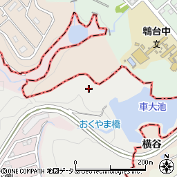 兵庫県神戸市須磨区車（大池山）周辺の地図