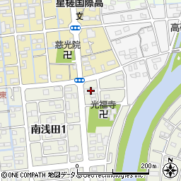 メモリアルホール博善　浅田周辺の地図