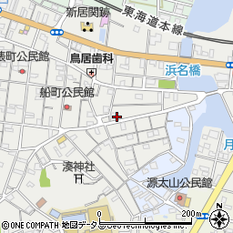 静岡県湖西市新居町新居917周辺の地図