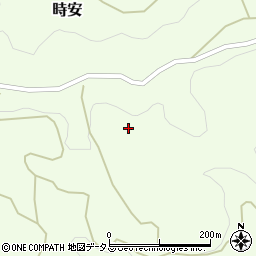 広島県神石郡神石高原町時安2412周辺の地図