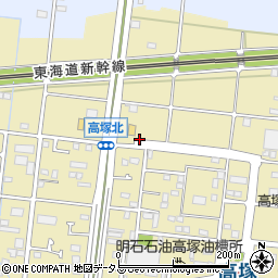 静岡県浜松市中央区高塚町1434周辺の地図
