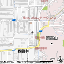 岡山県岡山市中区四御神208周辺の地図