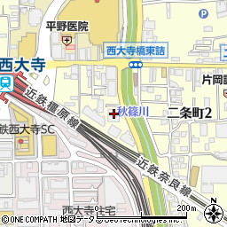 名門会家庭教師センター　奈良支社西大寺駅前校周辺の地図