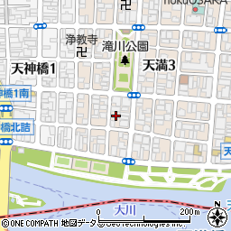 大阪府大阪市北区天満4丁目6-7周辺の地図