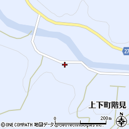 広島県府中市上下町階見1714周辺の地図