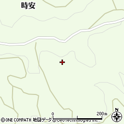 広島県神石郡神石高原町時安2412周辺の地図
