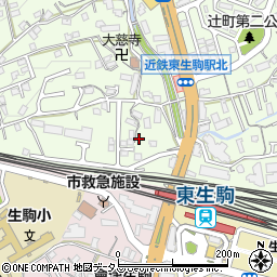 奈良県生駒市辻町778周辺の地図