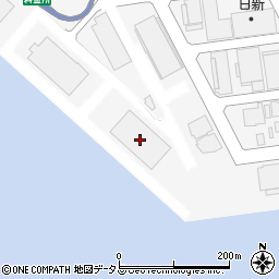 神菱港運周辺の地図