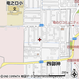 岡山県岡山市中区四御神184周辺の地図