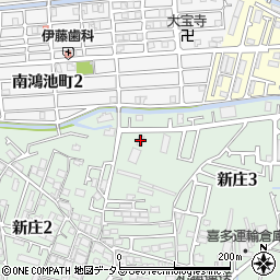 カントー大阪営業所周辺の地図