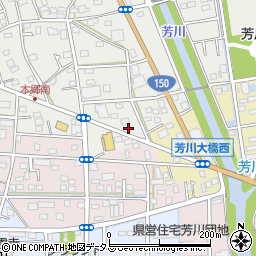 静岡県浜松市中央区本郷町399周辺の地図