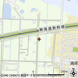 静岡県浜松市中央区篠原町269周辺の地図