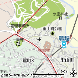 兵庫県神戸市兵庫区里山町1-193周辺の地図