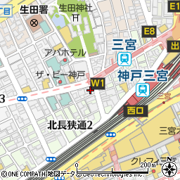 神戸牛ステーキ 寅松周辺の地図