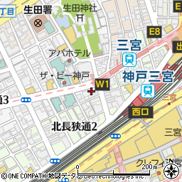 アラタ ARATA 三宮店周辺の地図
