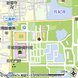 奈良県奈良市佐紀町287周辺の地図