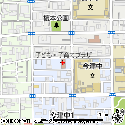 にじの木保育園周辺の地図