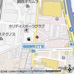 大阪府東大阪市稲田三島町2-28周辺の地図