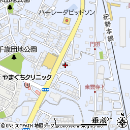 三重県津市垂水750-8周辺の地図