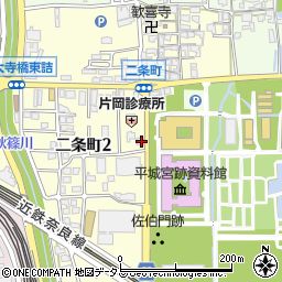 スペースＥＣＯ大和西大寺駅前第２駐車場周辺の地図